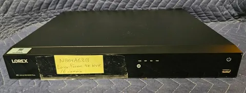 Lorex N864A63B Fusion 4K 16-Channel (Wired / Fusion Wi-Fi) 3TB HDD NVR