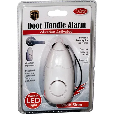 Safety Technology 98 dB Door Handle Alarm - ST-DG