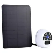 Splenssy 1080P Solar Powered Camera, Waterproof Smart WiFi Camera, Solar Secu...