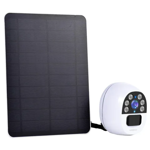 Splenssy 1080P Solar Powered Camera, Waterproof Smart WiFi Camera, Solar Secu...