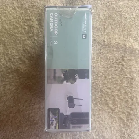 merkury smart camera 3 pack Black Outdoor Security - Open Box Unused