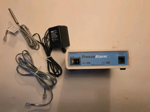 Control Products Freeze Alarm FA-I-CCA w/Power Adapter & Sensor