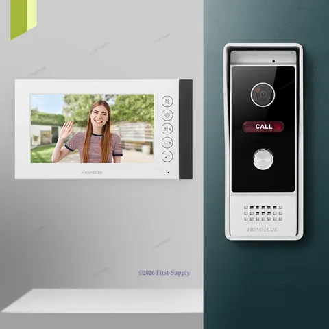 Homsecure HD1080p 2.0MP Video Door Phone Home Intercom Entry System Night Vision