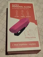 Safe +  Personal Alarm Loud Clip Alarm