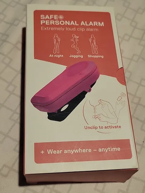 Safe +  Personal Alarm Loud Clip Alarm