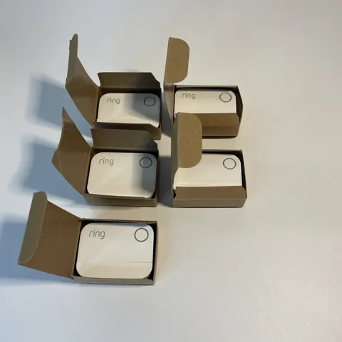 NIB Lot of 5 Ring Alarm Contact Sensor 2nd Gen Window Door Security 5AT3S2
