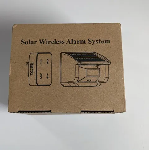 Solar Driveway Alarm System (HB-806A+HB-T704) 1 Receiver+1 Sensor(1/4 Mile)