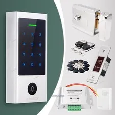 HOMSECUR IP66 APP WIFI RFID Access Control Set Electric rim lock
