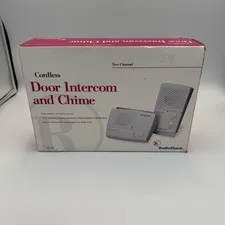 RadioShack Cordless Door Intercom and Chime Two-Channel 63-984 Wireless System