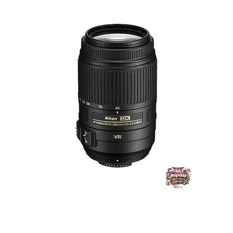 Nikon AF-S DX NIKKOR 55-300mm f/4.5-5.6G ED VR Telephoto Zoom Lens for Nikon DX