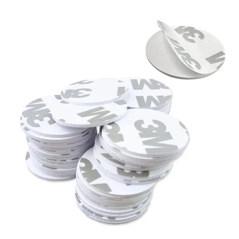 Blank T5577 Rewritable 125Khz RFID Small Coin Round Card with Sticker-10pcs
