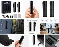 1080P Mini Body Cam Portable Wearable Clip Pocket Cam Video Recorder DVR USB PK2