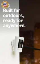 Outdoor Cam (Stick up Cam), Weather-Resistant Home or Business Security Camera,