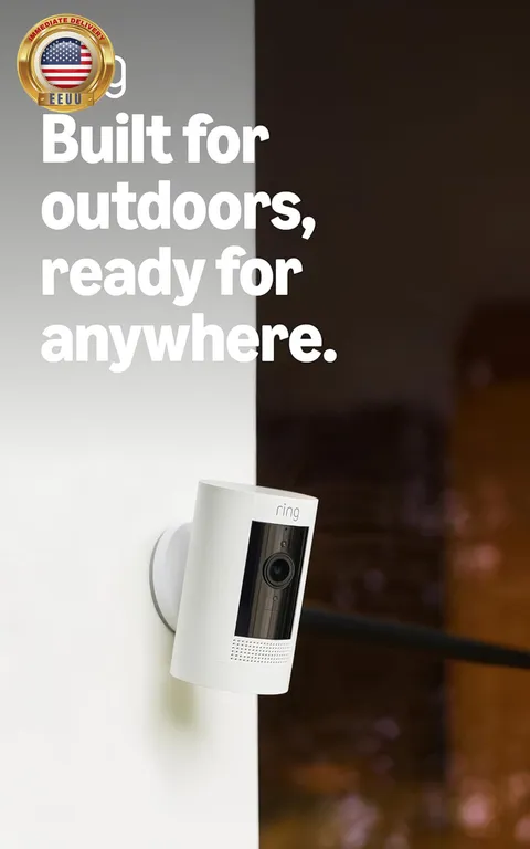 Outdoor Cam (Stick up Cam), Weather-Resistant Home or Business Security Camera,