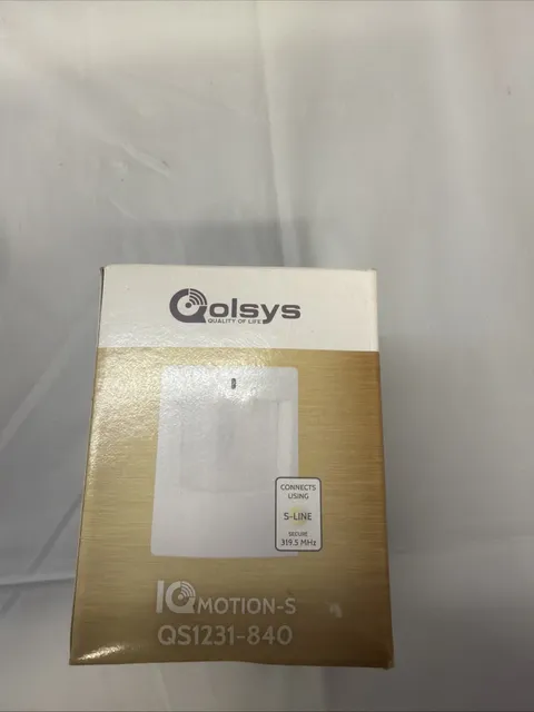 Qolsys QS1230-840 IQ Motion Sensor Wireless S-Line Indoor White