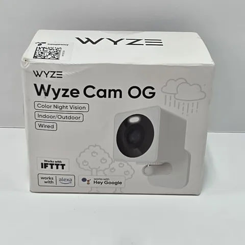 Wyze Cam OG Indoor Outdoor WiFi Security Camera WYZECGS New Sealed