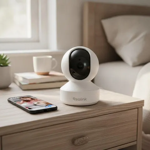 E1 Pro 3K Dual-Band Wi-Fi Indoor Camera for Baby & Pet Monitoring | Auto Trac...