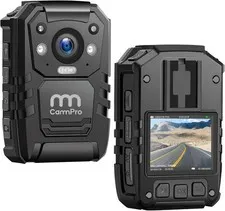 CammPro I826 1296P HD Police Body Camera128G Memory,Waterproof Body Worn