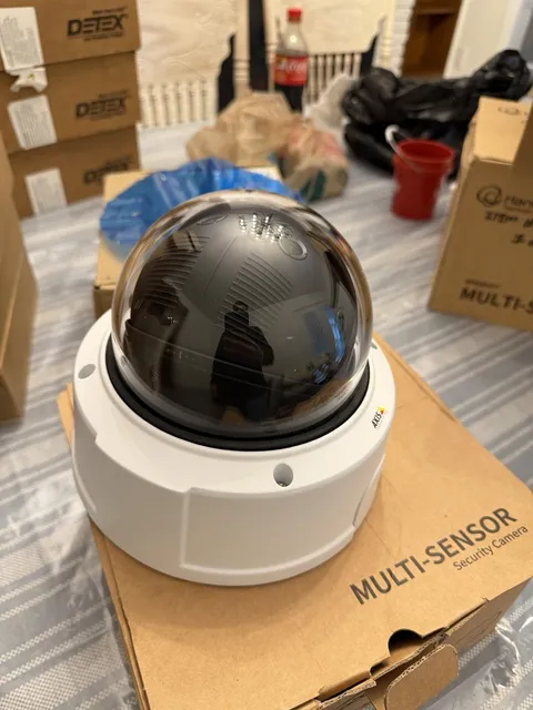 AXIS P3807-PVE Multi-Sensor IP/Network Dome Camera, Ethernet, Indoor/Outdoor