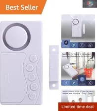 Multi-Use 2-in-1 Door & Window Security Alarm with Fridge & Safety Modes