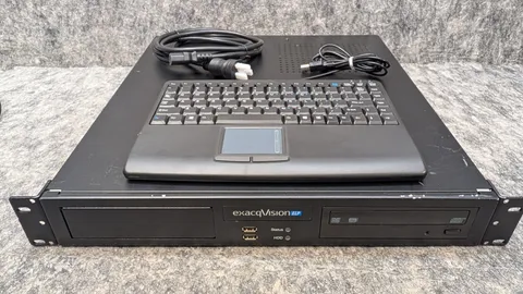 Exacq Vision 0804-02T-ELP Network Video Recorder w/ 2 TB HDD & Keyboard