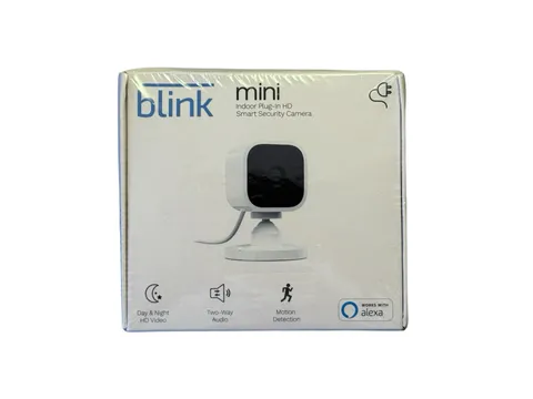 NEW SEALED | Blink Mini Indoor Plug-In 1080p HD Security Camera White B07X6C9RMF