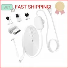 delilyn 25FT Outdoor Power Adapter for WYZE Cam V4, Cam OG/V3/V3 Pro, L-Shape Mi