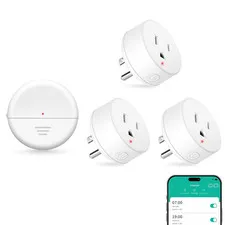 Nineleaf Wireless Motion Sensor Wifi Outlet 260FT Remote Smart Switch | App Cont