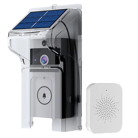 WIFIvisual video intercom with camera, solar charging, waterproof, Vi7390