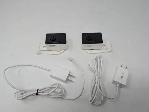 Lot of 2 Zmodo Mini Pro 1080p WiFi Camera, Two-Way Audio, Night Vision