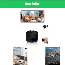 AOBOCAM 1080P HD Mini Security Camera with Night Vision & App Control