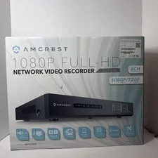 New Amcrest Network Video Recorder NV1104 1080P 4ch 1080P Full HD