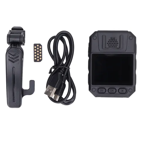 Body Cam With Infrared 2 HD Display Portable Wearable Video Recorder For