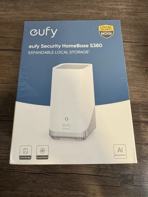eufy Security S380 HomeBase 3 Local Expandable Storage up to 16TB NEW SEALED