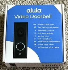 Alula Video Doorbell Camera CAM-DB-JS1  *USED*