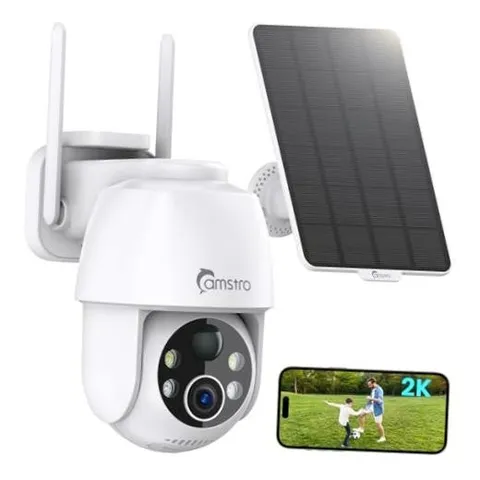 Solar Security Cameras Wireless Outdoor 2K | Self-Charging WiFi WiFi(2K)