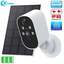 XVIM Solar Wireless Security Camera System Smart Home Security Battery Camera
