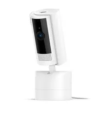 Ring Pan-Tilt Indoor Camera 2024 | 360° Coverage HD Video Two-Way Talk - White
