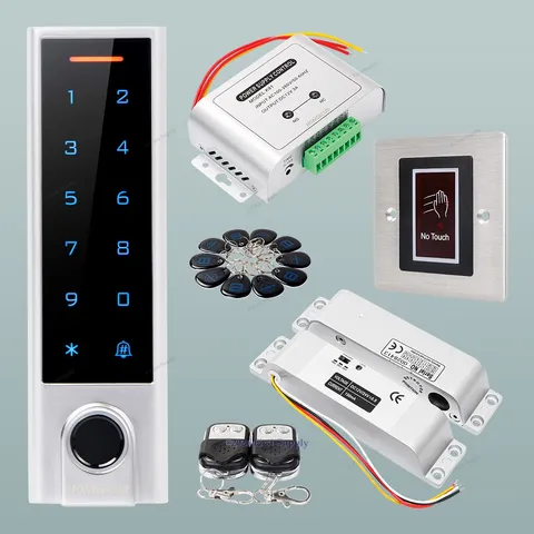 HOMSECUR APP WIFI Password Access Control Set Surface Mount Drop Bolt Lock