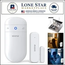 Easy Install Door Open Alarm System with 1 Sensor - Ideal for Homes & Businesses
