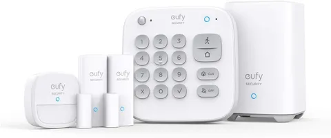 Eufy Security 5-Piece Home Alarm Kit, Home Security System, Keypad, Motion Senso