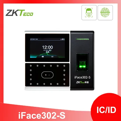ZKTeco iFace302-S Face Fingerprint Identification Time Attendance Access Control