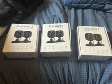 Blink Mini 2 1080p Indoor Wi‑Fi Cameras, Night Vision 2‑Way Audio, 3‑Pack