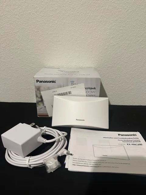 Panasonic.  HomeHawk Window Home Monitoring Camera KX-HNC500W
