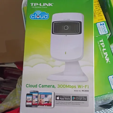 TP-LINK NC200 Indoor Wi-Fi IP Surveillance Camera Motion Detection Mic 300Mbps