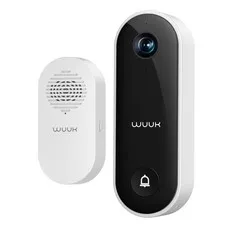 Doorbell Camera Wired with Chime, 2K Video Doorbell, Face Recognition, Human ...