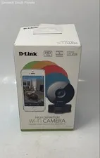 D-Link Black 720p HD Wi Fi MicroSD Slot Day Night Security Camera Not Tested