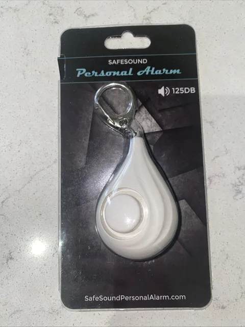 Safesound Personal Alarm Keychain - 125dB Emergency Alarm