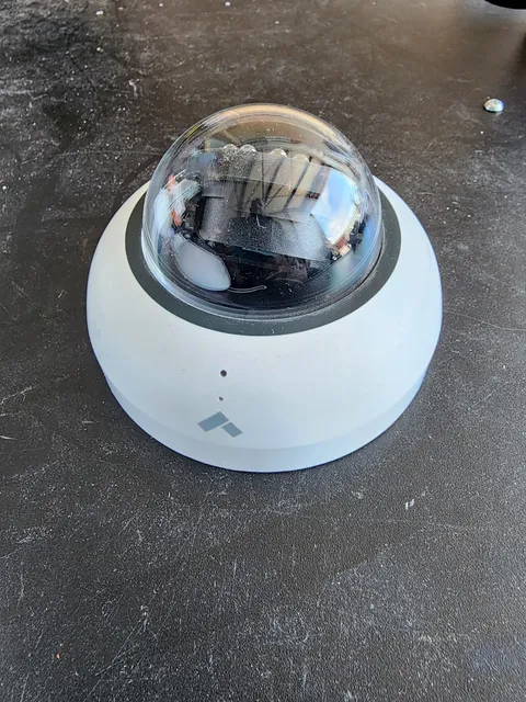 Verkada CM41-30E-HW Outdoor Mini Dome Camera Powers On
