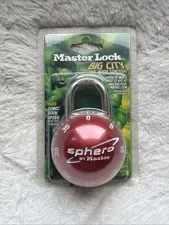 MASTER LOCK 2075DAST Superhero Spin Combination RED Padlock NEW SEALED The Hulk